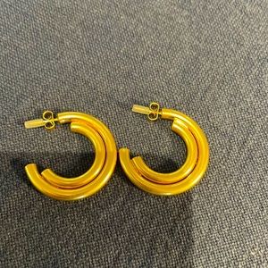 Madewell Double Tube Hoops